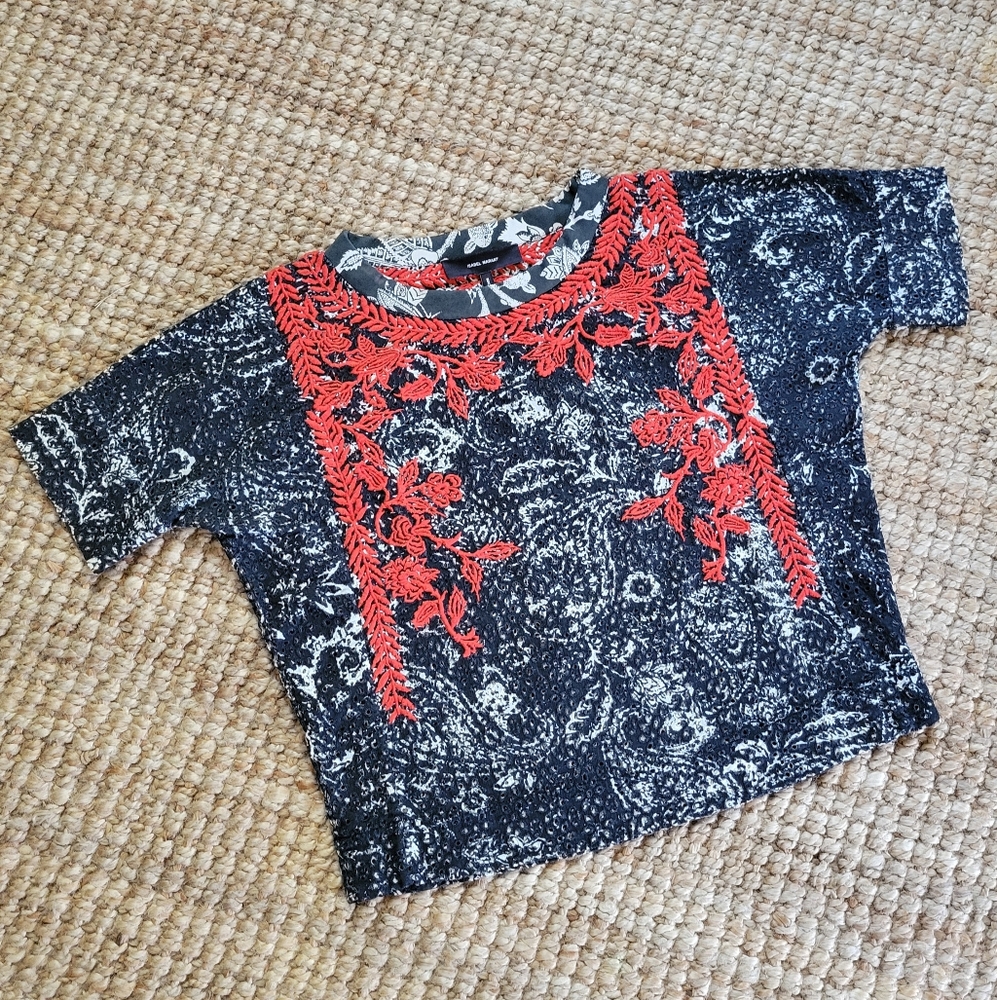 Isabel Marant Eyelet Lace Shirt